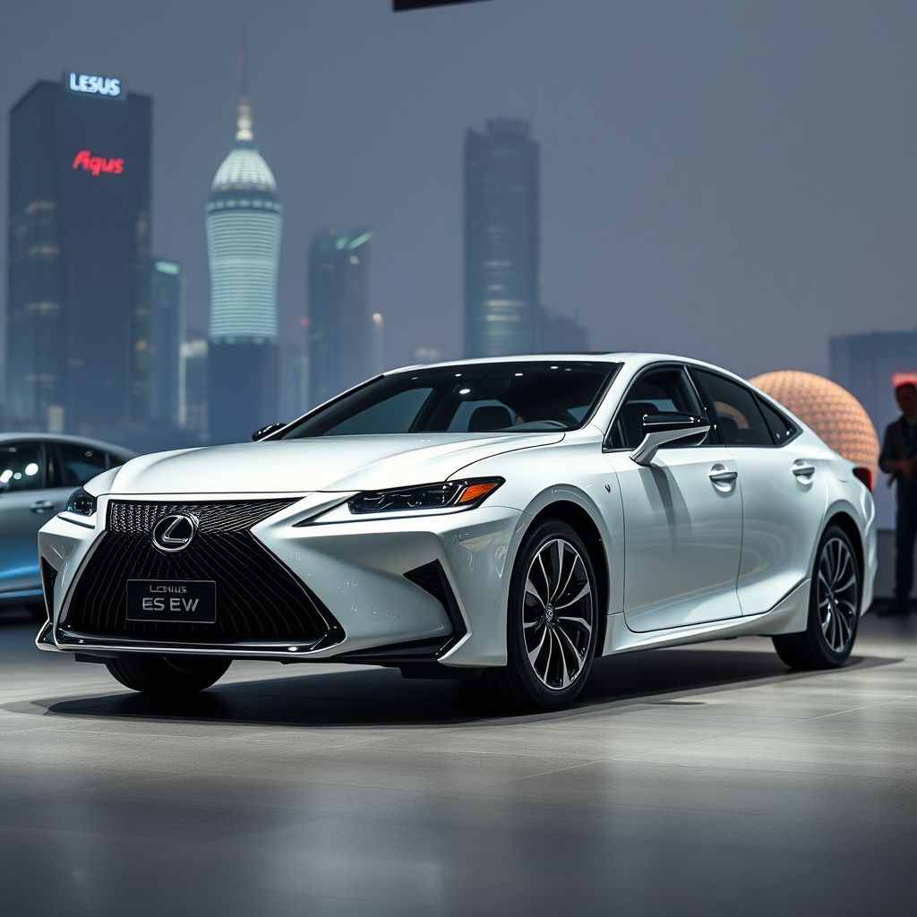 งานเปิดตัว Lexus ES EV ที่ Shanghai Auto Show 2025!